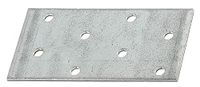 Alberts 331429 verbindingsplaat | sendzimir verzinkt | 80 x 40 mm