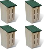 vidaXL Vlinderkast 14 x 15 x 22 cm (set van 4)