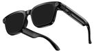 Synerfit Lunettes de soleil NASA – 8 MP, 1080p, Wi-Fi 5 GHz, commande vocale (IA) – noir/gris
