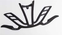 Abus Padding Airbreaker L Zwart Unisex Fietsen Polycarbonaat L
