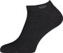 Hugo Boss BOSS Heren enkelsokken (2-pack) - katoen - antraciet grijs