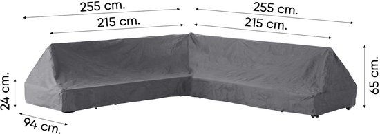 Winza Outdoor Covers Tuinmeubelhoes L-vorm 255