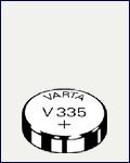Varta V335 - Knoopcel batterij - Zilver - 5mAh - 1.55V