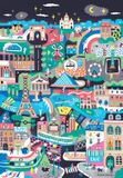 Pieces & Peace puzzle Monuments de Paris - 1000 pièces puzzle