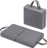 Relaxdays Kniekussen - 61x6x34 cm - grijs