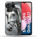 Beschermhoes Samsung Galaxy A13 Beschermhoes, paard, wit
