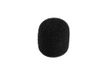 Monacor WS-20 - Microfoon Schuim - Zwart - 20mm