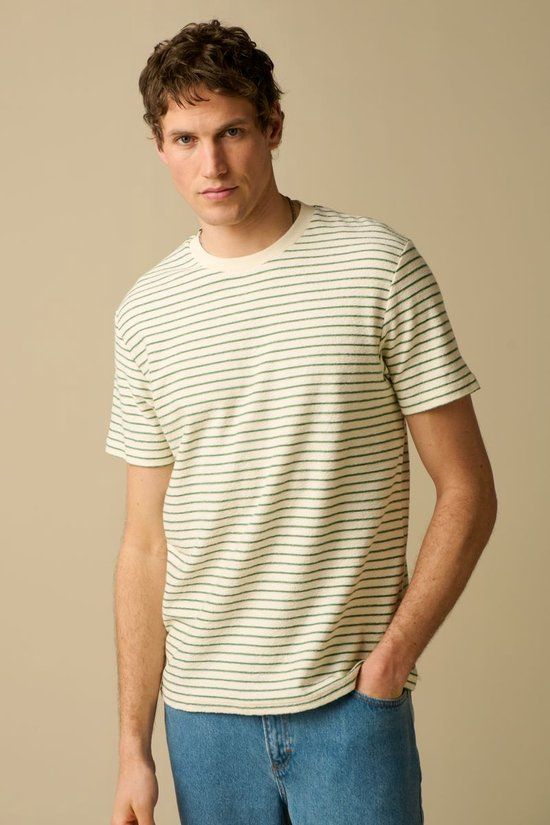 Sissy-Boy Groen gestreept t-shirt