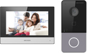 Hikvision DS-KIS603-P(B) Intercom System - 2MP Camera, 7" Display, Wired & Wireless