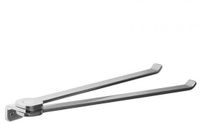 Tatay Bisagra Flat 37 Cm Handdoekhouder Zilver