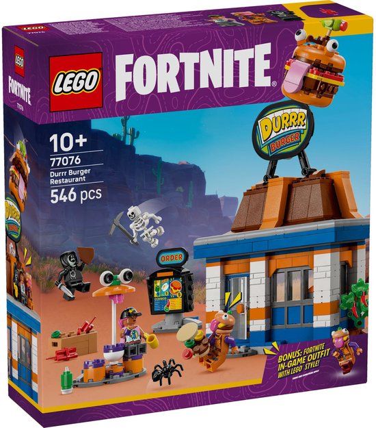LEGO - Fortnite LEGO® Fortnite® Durrr Burger Restaurant - 77076
