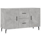 vidaXL Dressoir, 100x36x60 cm, Bewerkt Hout, Betongrijs