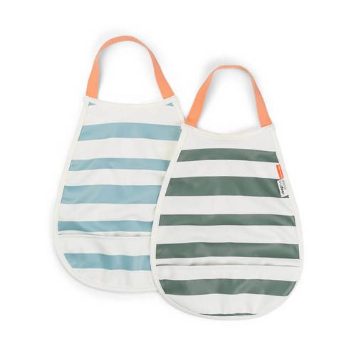 Done by Deer Pull-Over Slab - Set of 2 - Striped