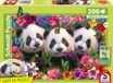 Schmidt Puzzle Panda Trio 200 pièces Enfants Dès 8 ans