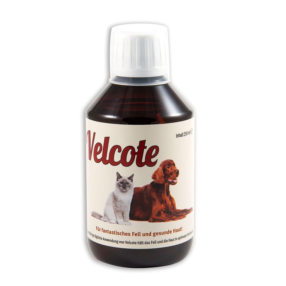 Velcote Voercomplement voor Huid- en Vachtverzorging - 250 ml