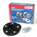 H&R B70757404 DRA Spoorverbredingsset 70 mm per as gatcirkel 5x120 middencentrering 74,0 mm systeem M14x1,25-BMW-zwart