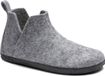 Birkenstock Andermatt Shearling WZ Narrow Pantoufles - Gris Clair - Taille 42