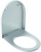 Geberit Icon Closetzitting Tf - Hangend toilet - Zonder spoelrand - Diepspoel - Met soft-close - RVS - 5 jaar garantie