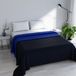 Deken Elegant Eenpersoonsbedset, 260 x 270 cm, blauw