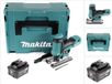 Makita JV 102 DM1J scie sauteuse sans fil 10,8 V dans Makpac + 1x 4,0 Ah batterie - sans chargeur