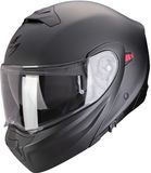 Scorpion Exo-930 Evo Solid Matt Pearl Black - Systeemhelm - Maat XL