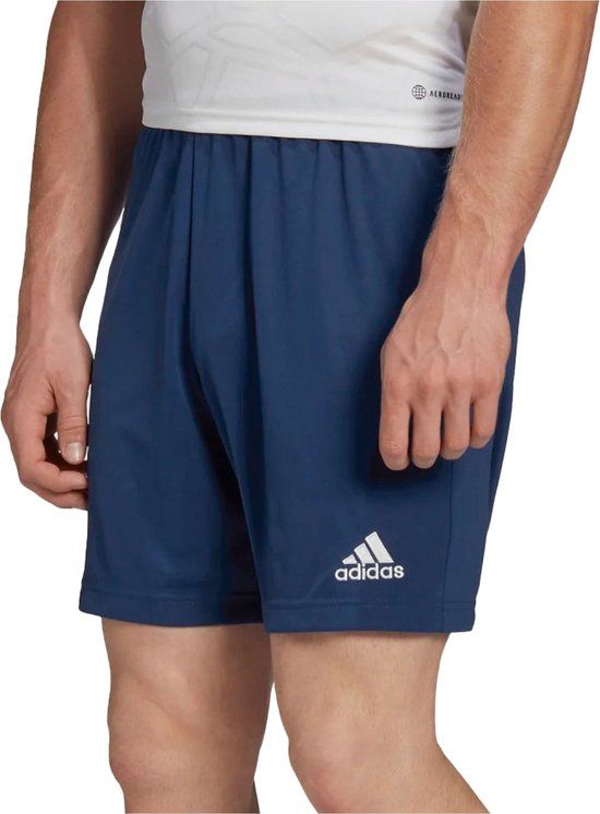 adidas Entrada 22 Sportbroek Heren - Maat L - Blauw/Wit