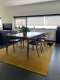 Louis De Poortere Wasbaar Binnen & Buiten Vloerkleed - 170 x 240 cm - Griff Liberty Gold - Laagpolig Tapijt - Gerecycled PET - Made in Belgium - Circulair