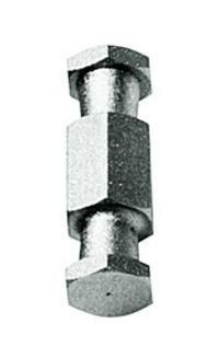 Manfrotto Joining Stud - Zwart - Aluminium