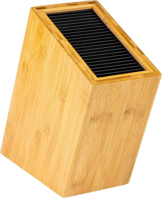 Rockingham Forge Schuin Messenblok - 20 Messen - Bamboe - Bruin