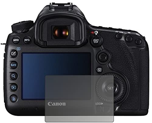 dipos I Privacyfolie compatibel met Canon EOS 5DS R - displaybeschermfolie mat met 4-weg inkijkbescherming