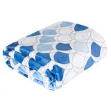 Deisgn91 Brulo Luxe Bedsprei - Polyester - Marine - 170 x 210 cm