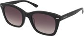 Calvin Klein CK21506S 001 Lunettes de soleil femme Carré Sans monture Plastique Noir Gris