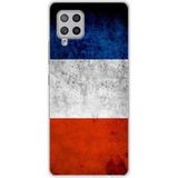 Samsung Galaxy A42 5G Franse vlag siliconen hoesje