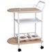 HomeStyle Serveerwagen 62x38x84,5cm
