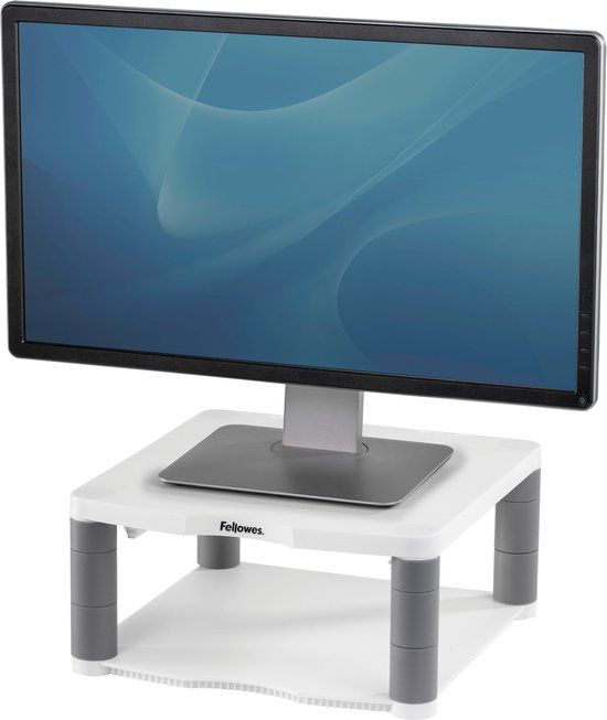 Fellowes Premium monitorstandaard platina