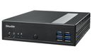 Shuttle XPC slim Barebone DL30N, Intel N100, 1x DDR5, 2x 2.5GbE LAN, 2x COM, 1x HDMI, 1x DP, 1x VGA, Fanless, 24/7 Operation