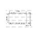 Valeo Radiateur 734126 | Compatibel met: MAZDA PREMACY
