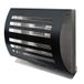 Paneir PREMIUM LINE Design gevelkap -DELTA- Ø 125mm met grofmazig gaas - ZWART RAL7021