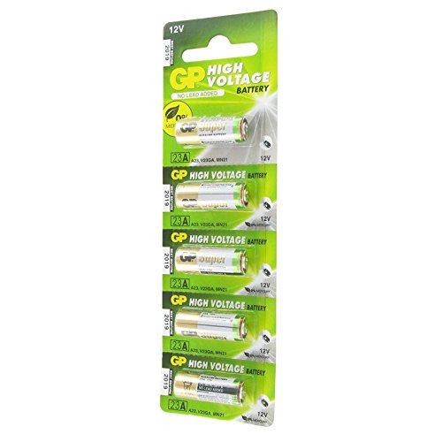 GP Batteries 5 stuks GP23A 12 Volt Ultra High Voltage Alkaline batterij 23Ae, A23, VA23GA, MS21, MN21, 8LR932