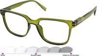 Vista Bonita Leesbril Cubo Photochromic-Army Green-+1.00