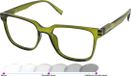 Vista Bonita Leesbril Cubo Photochromic-Army Green-+1.00