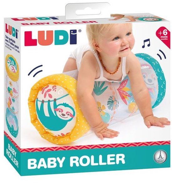 LUDI - Baby roller - Opblaasbare speelrol