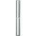SFS Intec 1 paire de douilles à emboîter 3-DIM paumelles 20 mm hauteur de bande 112 mm rond plat, aluminium chromé mat
