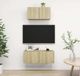 Maison Exclusive - Ensemble de meuble TV 2 pièces Chêne Sonoma Bois d'ingénierie