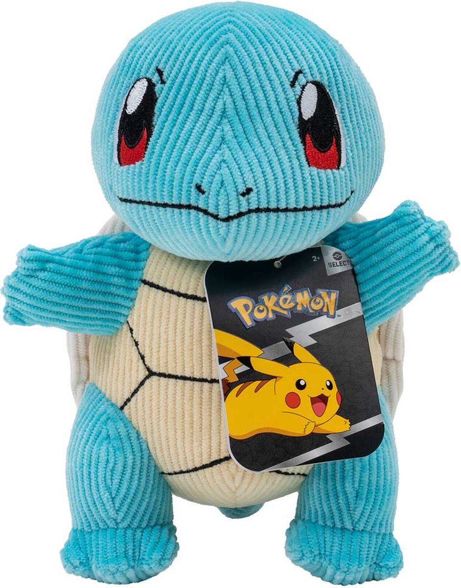 Jazwares Corduroy Pluche - Squirtle 20 cm