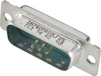 FCI D-SUB DB13W3PA00LF D-sub hybride 180° Nombre de pôles : 13 Soudure 1 pièce(s)