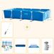 Intex Rectangular Frame Pool - 450 x 220 x 84 cm - Blue