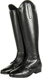 HKM rijlaarzen - Valencia Teddy-, lange lengte/smalle breedte, zwart, 45