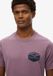 Superdry Sun T-Shirt Herren Baumwolle XL Lila