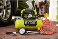 RYOBI 18V ONE+ compresseur, réservoir de 3,8 litres, 0,6 ch, 8 bar, numéro de modèle R18AC-0